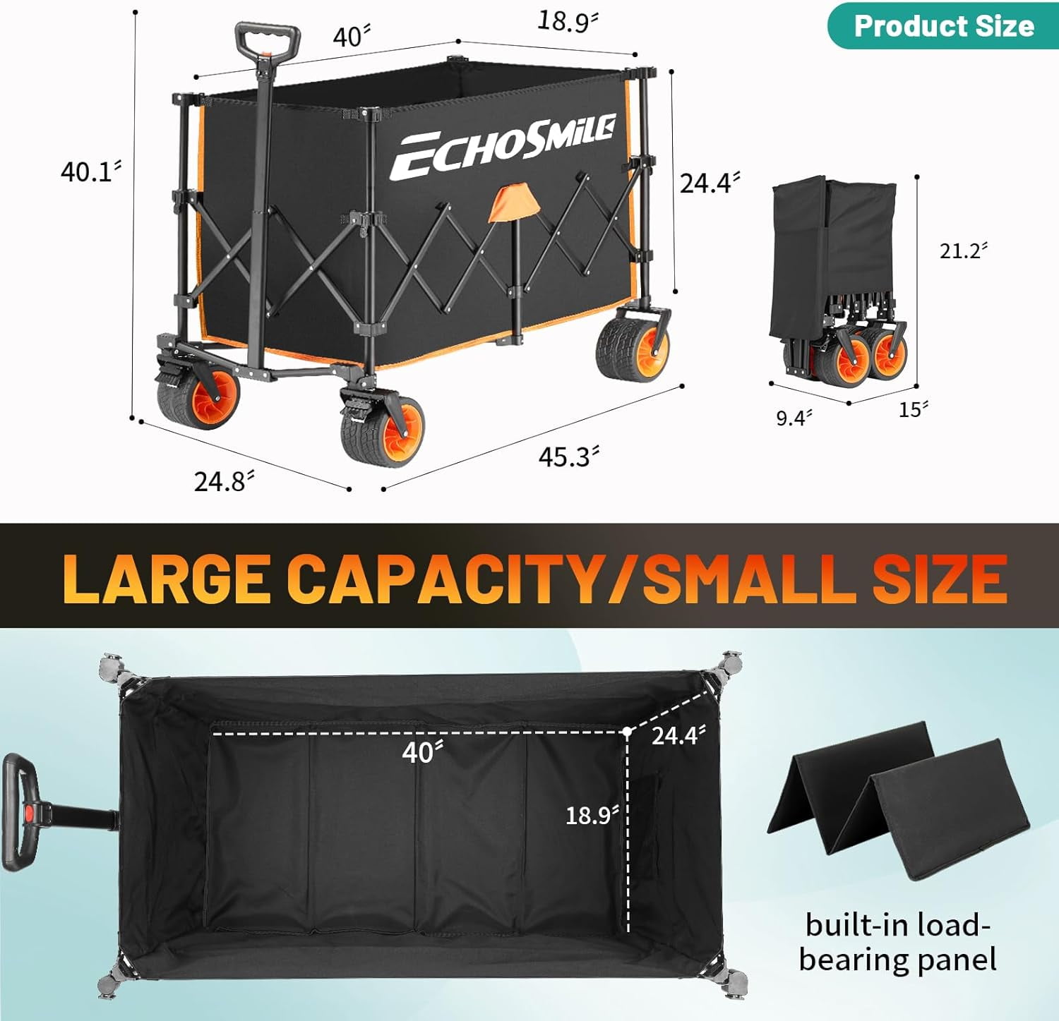 Telescoping Camping Cart