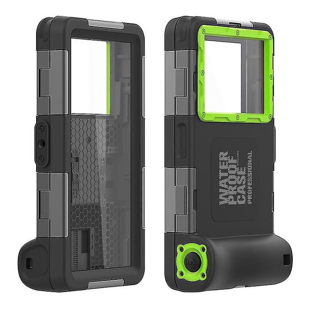 Funda de buceo para teléfono móvil, cubierta impermeable subacuática de 15m para teléfono móvil para nadar y bucear