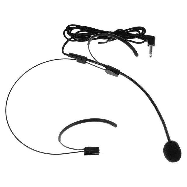 Flexible Headset Microphone for Teachers – Durable Wired Mic for Lectures, Presentations, and Stage Performances – Comfortable Earset for Clear Sound