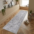 thumbnail image 6 of Naar Marfi 6X9 Area Rug, Grey/Silver Oriental, Non-Slip and Non-Shedding Area Rugs for Home Bedroom, Kitchen Floor, Bathroom, Dining and Office, 6 of 11