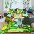 thumbnail image 2 of Franklin Conjunto de sábanas temático, trío de piezas, cómodo y amigable con la piel, diseño único, regalo de decoración para el hogar para familiares, amigos y fans,140cm *210cm, 2 of 6