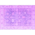 thumbnail image 1 of Ahgly Company Indoor Rectangle Oriental Purple Traditional Area Rugs, 7' x 9', 1 of 4
