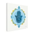 thumbnail image 2 of Courtney Prahl 'Hamsa Mandala I' Canvas Art, 2 of 4