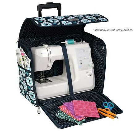 UPC: 0812259046339 | Everything Mary Collapsible Rolling Sewing Case  Floral Print