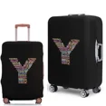 thumbnail image 1 of 2022 Luggage Case Protective Cover Text 26 Letter Pattern Travel Elastic Duffle Luggage Dust Cover for 18-28 Inch Suitcase 8text Y M, 1 of 6