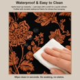 thumbnail image 5 of 55" Papasan Chair Cushion Cover by Vargottam - Waterproof, UV Resistant & Easy to Clean - Fits 50-55 Inch Cushions - Floral Print, 5 of 7