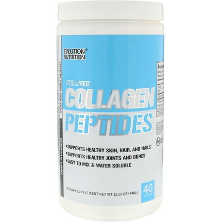 EVLution Nutrition  Ultra Pure  Collagen Peptides  Unflavored  15 52 oz  440