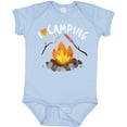 thumbnail image 3 of Inktastic I Love Camping- Campfire, Hot Dog, Marshmallows Boys or Girls Baby Bodysuit, 3 of 5