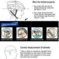 thumbnail image 5 of Cycling Bicycle Adult Men Womens Bike Helmet With Visor Mountain Shockproof, 5 of 5