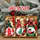 thumbnail image 3 of Colgantes de madera con gnomos navideños, adornos navideños para el hogar, adornos navideños para el árbol de Navidad 2024, regalo de Año Nuevo, 3 of 5