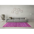 thumbnail image 3 of Ahgly Company Indoor Rectangle Persian Pink Traditional Area Rugs, 6' x 9', 3 of 4