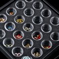 thumbnail image 4 of 1Pc 25 Grids Manicure Rhinestones Diamond Beads Storage Case DIY Glitter Nail Art Jewelry Display Box Organizer, 4 of 6