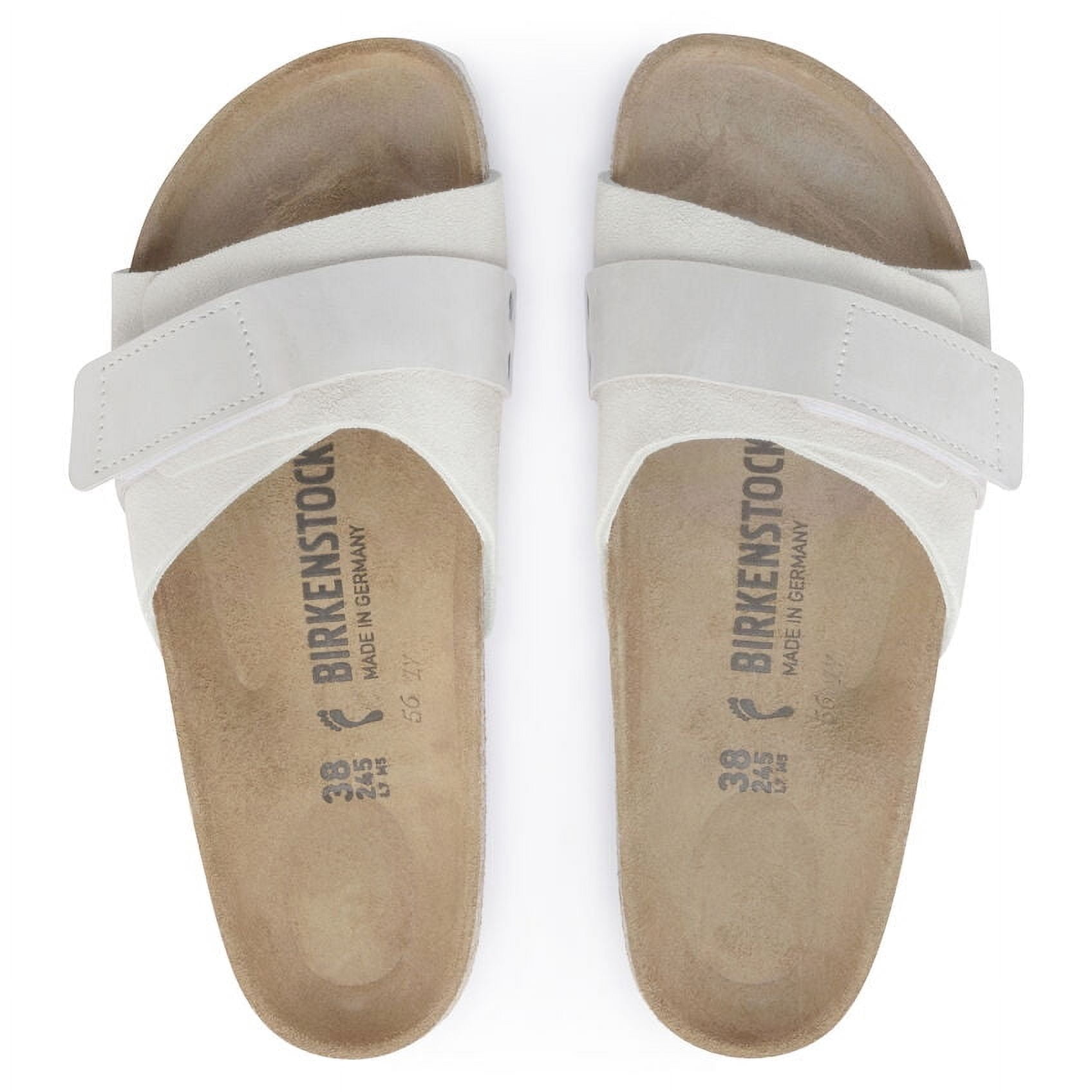 BIRKENSTOCK Oita - Slim and Feminine Comfort with Suede and Nubuck Leather, Individually Adjustable Fastener, and Cork-Latex Footbed - Multiple Sizes & Colors