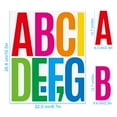 thumbnail image 4 of 305 Pcs Waterproof 5" Vinyl Alphabet & Number Stickers - Self-Adhesive for Mailboxes, Windows, Doors, Signs, Vehicles, and More (Colored, 5 Inch), 4 of 9