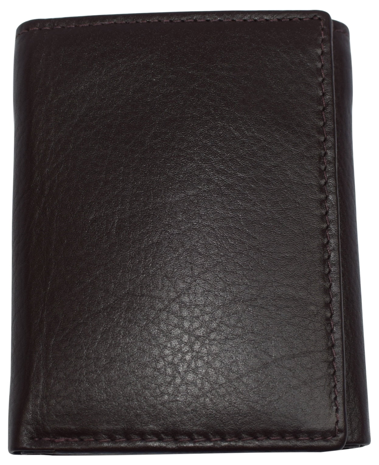 Texan Bull RFID Blocking Trifold Wallet For Men - Genuine Cow Leather, Holds 8+ Cards & Cash (Brown) - View #9