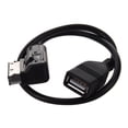 thumbnail image 2 of For Music Interface MMI to USB Cable Data Sync Charging Adapter,1 x to USB Female AUX Cable for /, 2 of 4