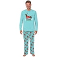 thumbnail image 3 of Dachshund Through The Snow Family And Dog Christmas Pajamas, Matching Family PJs With Pet, Plus Sizes, 2 Side Pockets, 3 of 7