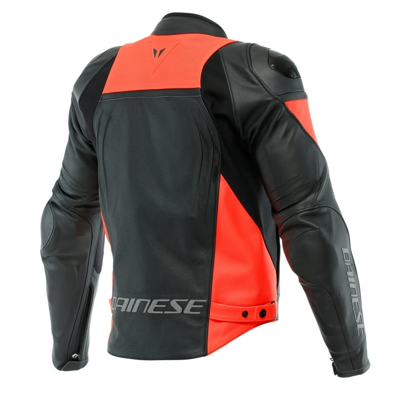 Dainese shops perforated leather jacket