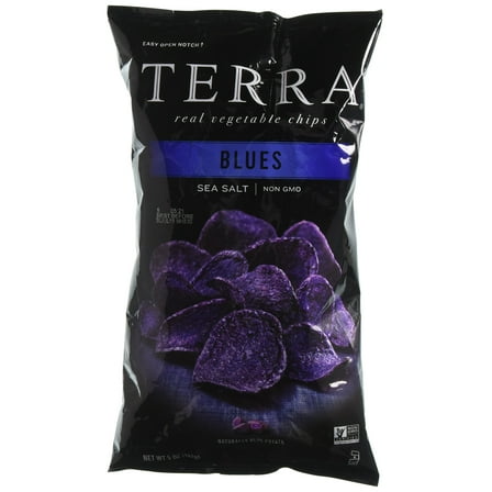 TERRA CHIPS CHIP PTO BLUE, 5 OZ-( Pack of 12)
