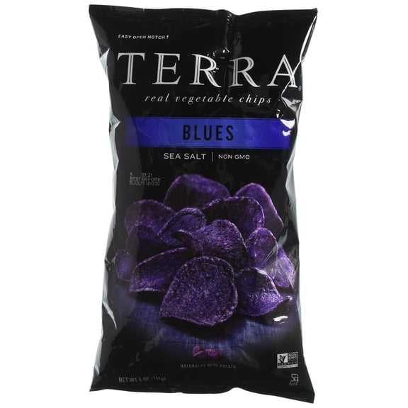 TERRA CHIPS CHIP PTO BLUE, 5 OZ-( Pack of 12)
