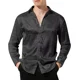 thumbnail image 1 of Camisa Casual Manga Larga Para Hombre Estampada, 1 of 8