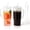 24oz-Clear with Handle, variant on 24oz Ribbed Glass Tumbler with Straw and Lid,Glass Cups with Handle,Stainless Steel Straws & Cleaning Brushes - Iced Coffee Cup for Smoothies, , and Gifts, Set of 2