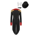 thumbnail image 4 of vastwit Women Medieval Circus Ringmaster Outfit Magician Jacket Lion Tamer Tuxedo Tailcoat Black C 3XL, 4 of 7