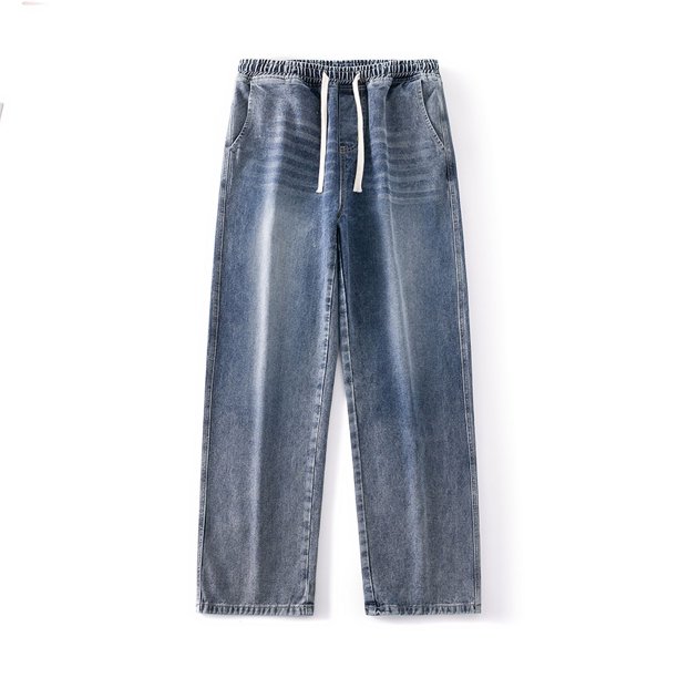 パンツ BELVET Washed baggy denim Washed baggy denim – BELVET