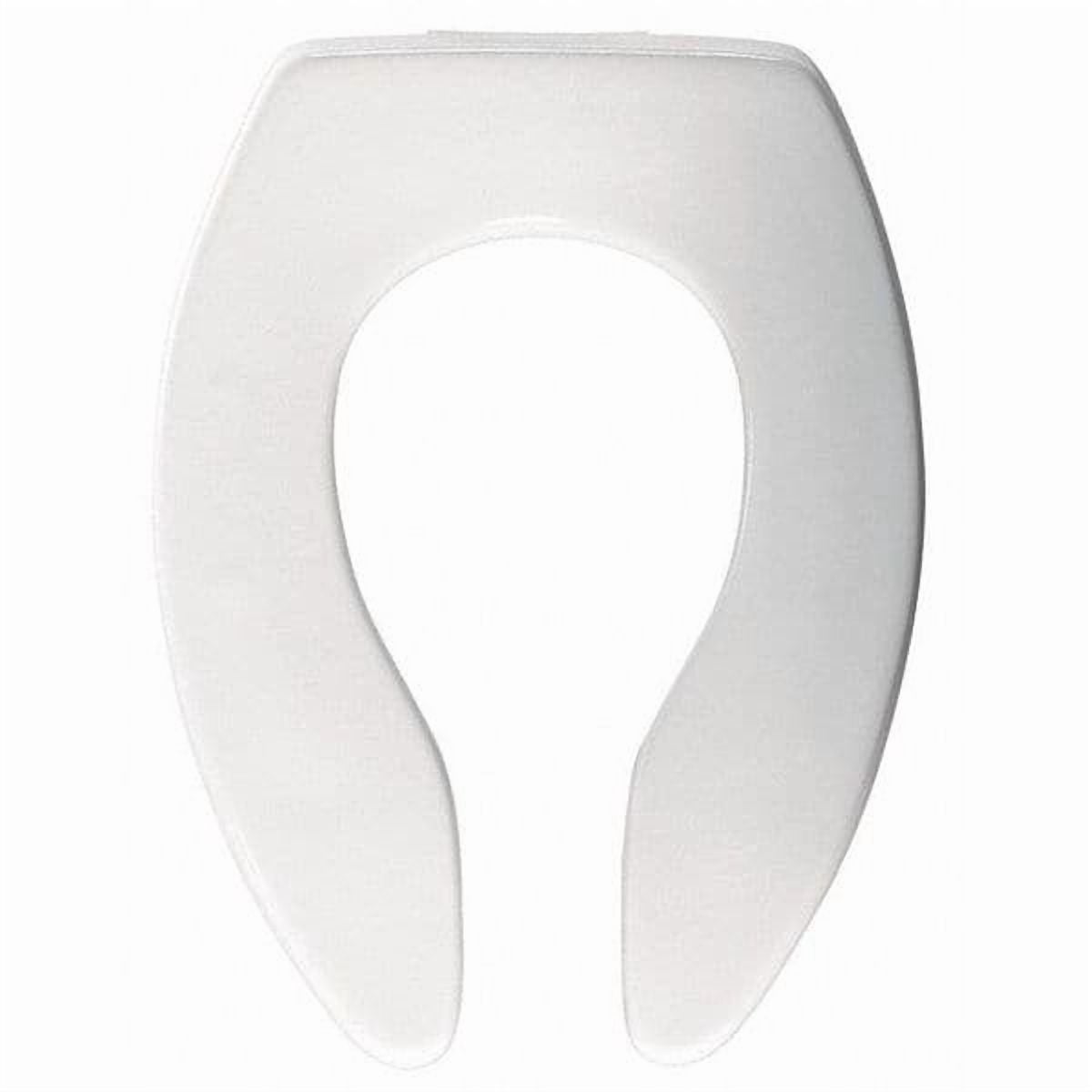 Bemis Commercial Extra Heavy-Duty Plastic Toilet Seat White