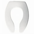 thumbnail image 2 of Bemis Commercial Extra Heavy-Duty Plastic Toilet Seat White, 2 of 2