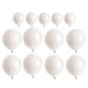 thumbnail image 3 of KAKOWELY 1 juego de globos blancos de látex para fiestas, decoración de cumpleaños y baby shower., 3 of 5
