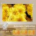 thumbnail image 3 of Movie Projector, Small Portable Projector 200 ANSI Lm Brightness 180 Rotation WiFi 6  for Travel EU Plug,UK Plug,US Plug,AU Plug, 3 of 7