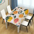 thumbnail image 4 of Yayeee Tablecloths 54" x 54" Rectangle Wrinkle Resistant Party Table Cover, Orange Slices, 4 of 8