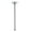 Chrome, variant on Kingston Brass K210A1 Trimscape 10-Inch Rain Drop Ceiling Mount Shower Arm with Round Flange in Polished Chrome