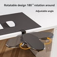 thumbnail image 3 of Extension Computer Armrest Pad Table Support Mouse Armwrist Rest Desktop Hand Protective Attachable Board Mousepad B, 3 of 9