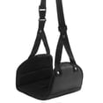 thumbnail image 4 of Hamac pour pieds d'avion, repose-pieds réglable et portable, pour bureau, repose-pieds sous le bureau, noir, 4 of 4