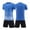 Light Blue, variant on TIREOW Kids Team Soccer Jersey and Shorts, Youth Shirts Soccer Uniform Kit, Adult Indoor Turf Sport Outfit (Style A)