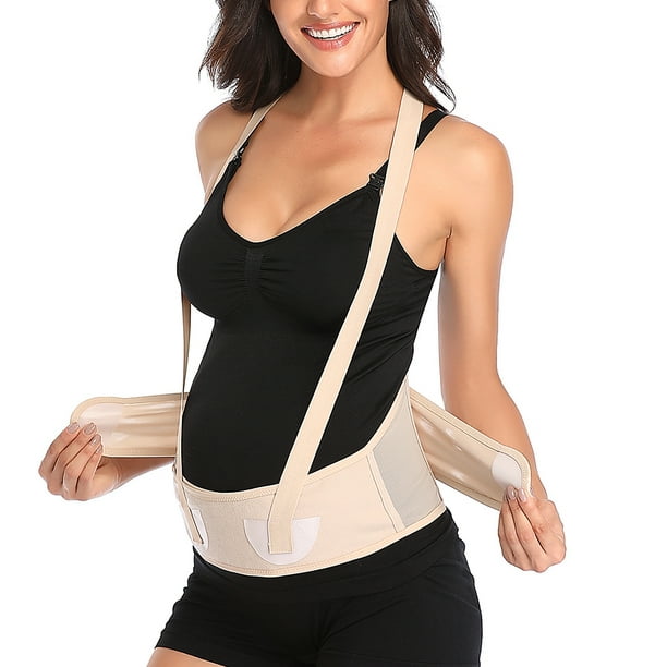LAFGUR Maternity Support Belly Breathable Elastic Pregnant Brace Band Belly  Belt Pregnancy Antenatal Bandage Pregnant Care Supplies 