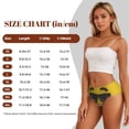 thumbnail image 4 of Balery Smiling With Sunglasses Ropa Interior de Algodón para Mujer con Dibujo – Braguitas Cómodas y Elásticas, Estilo Clásico-X-Small, 4 of 6