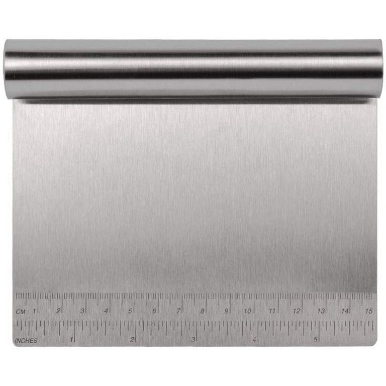Bench Scraper Stainless Steel Dough Chopper Measure Cutter Pastry Baking  Kitchen, 1 - Fry's Food Stores