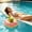 Pink, variant on Elainilye Pool Drink Floaties, Donut Inflatable Drink Holders Floating Cup Holders Drink Floats for Pool Party,Pink