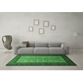 thumbnail image 3 of Ahgly Company Indoor Square Persian Emerald Green Traditional Area Rugs, 6' Square, 3 of 4