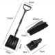 thumbnail image 3 of Cepillo para nieve, raspador, pala para nieve para coche, remoción de nieve para accesorios de coche. Negro, 3 of 9