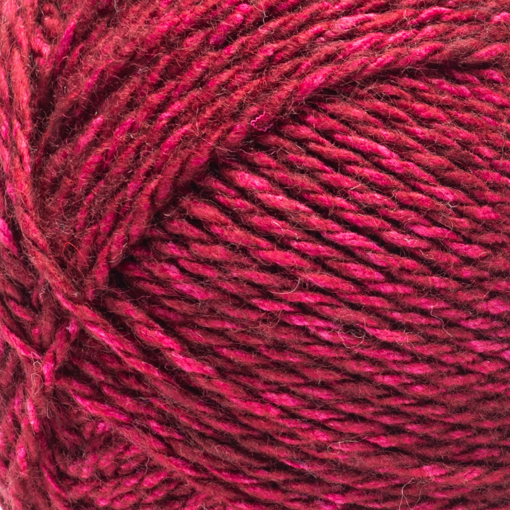 Bernat® Future Recycled Cotton™ #4 Worsted (Medium) Mixed Recycled Fibers Yarn, Cherry 6oz/170g 419 Yards (3 Pack)