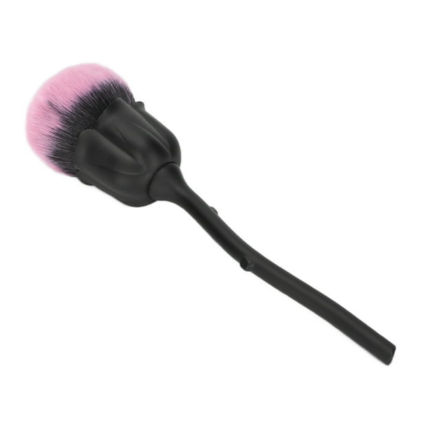 Brocha De Maquillaje, Fibra De Nailon, Ergonómica, Portátil, Suave, Amigable Con La Piel, Para Arte De Uñas, Con Forma De Rosa, Para Tienda De Cosméticos, Para Salón De Uñas, ANGGREK Otros