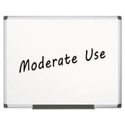 Value Melamine Dry Erase Board, 48 x 72, White, Aluminum Frame