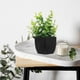 thumbnail image 3 of 4pcs Fake Plants in Black Pot Mini Artificial Eucalyptus Potted Plant Small Faux Grass Greenery Potted Plants for Indoor Home Office Farmhouse Bathroo, 3 of 4