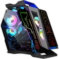 thumbnail image 1 of Gabinete Gamer XZEAL IR02 Micro ATX 4 Fan ARGB Cristal Templado, 1 of 6