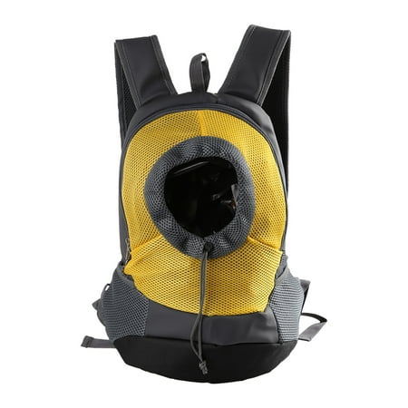 LNMQLPDBS Pet Backpack Strap Foldable Mesh Dog Shoulder Bag Cat Chest Bag