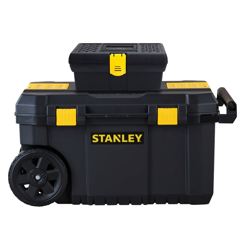 STANLEY STST61200 13 Gallon Rolling Chest + 13Inch Tool Box Walmart